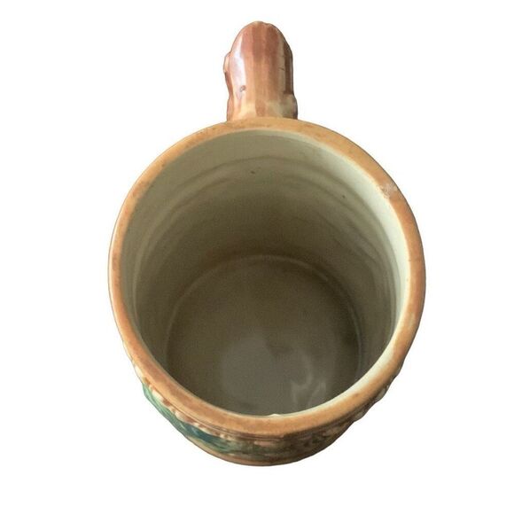 Vintage German Style Beer Mug Stein Happy Couple Made in Japan Unique Style Rare - Picture 5 of 9